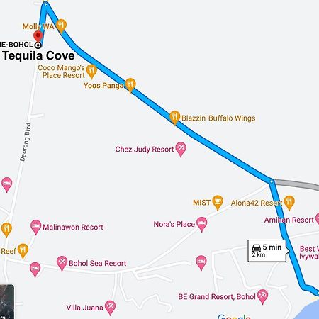 Tequila Cove Bed & Breakfast ปางเลา ภายนอก รูปภาพ
